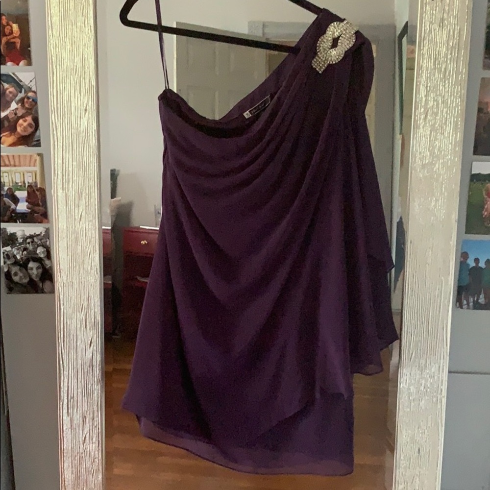 Stunning purple dress